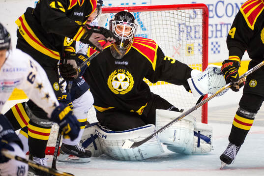 Brynäs målvakt Joel Gistedt
