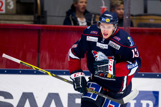 Linköpings Jakub Vrana jublar