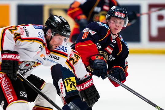 Luleås Cam Abbott och Djurgårdens Linus Arnesson
