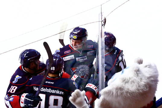 Linköpings Jonas Almtorp, Daniel Rahimi och Gustav