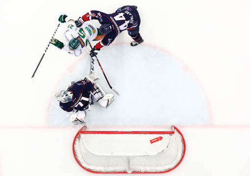 Linköpings David Rautio, Färjestads Anton Hedman och