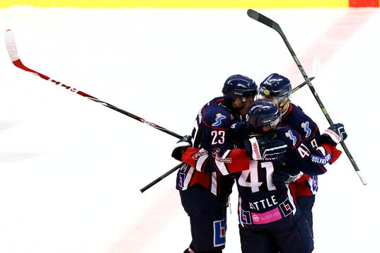 Linköpings Anton Karlsson jublar