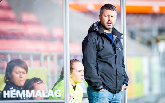 Kristianstads tränare Fredrik Svensson