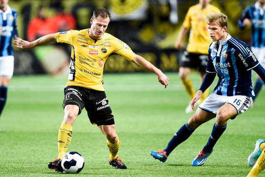 Elfsborgs Daniel Mobaeck och Djurgårdens Sebastian