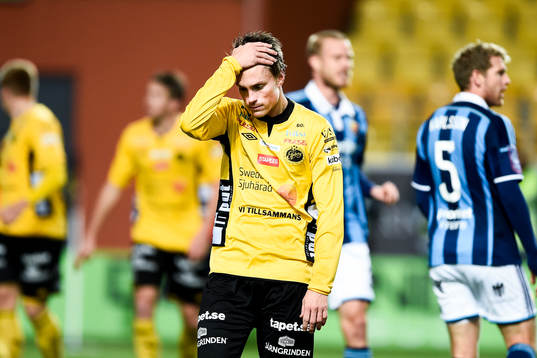 Elfsborgs Lasse Nilsson deppar