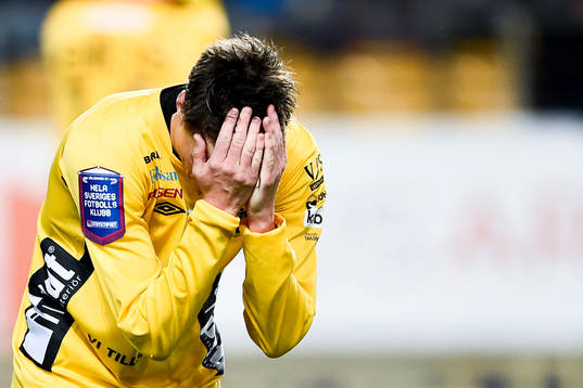 Elfsborgs Lasse Nilsson deppar