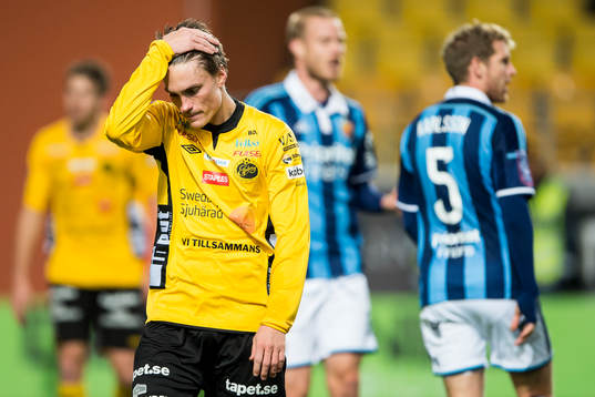 Elfsborgs Lasse Nilsson deppar