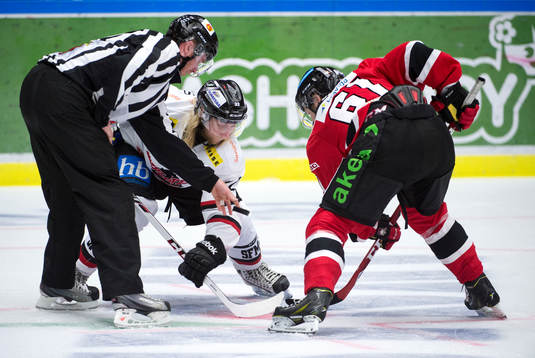 Asplövens Martin Hellgren och Malmö Redhawks Nicklas