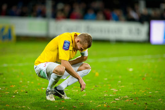Falkenbergs Rasmus Sjöstedt deppar