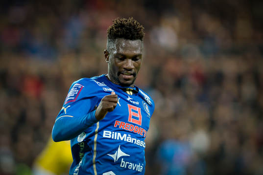 Halmstads King Osei Gyan