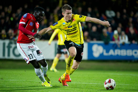 Kalmars Papa Alioune Diouf på jakt