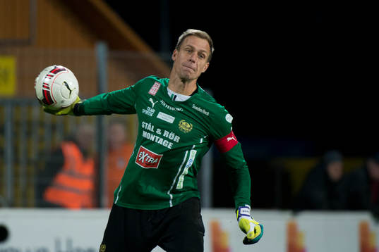 Mjällbys målvakt Mattias Asper
