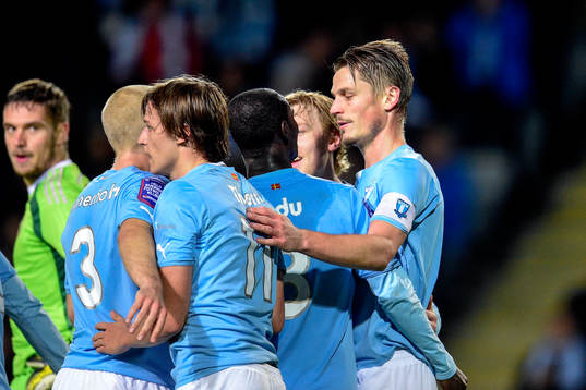 Malmö FFs Markus Rosenberg jublar