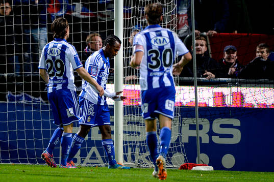 IFK Göteborgs May Mahlangu jublade inte