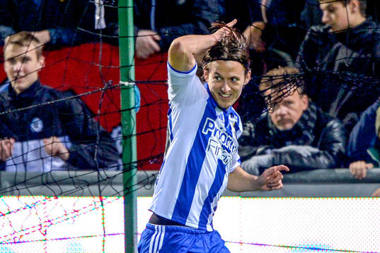 IFK Göteborgs Lasse Vibe jublar