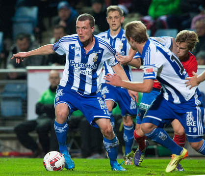 IFK Göteborgs Jakob Johansson  i matchen i allsvenskan i