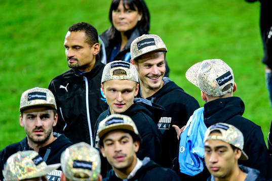 Malmö FFs Markus Rosenberg jublar