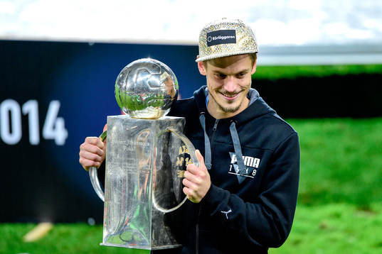Malmö FFs Markus Rosenberg jublar