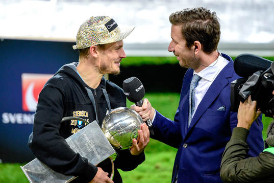 Malmö FFs Markus Rosenberg jublar