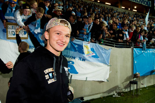 Malmö FFs Piotr Johansson är Svensk Mästare med Malmö FF