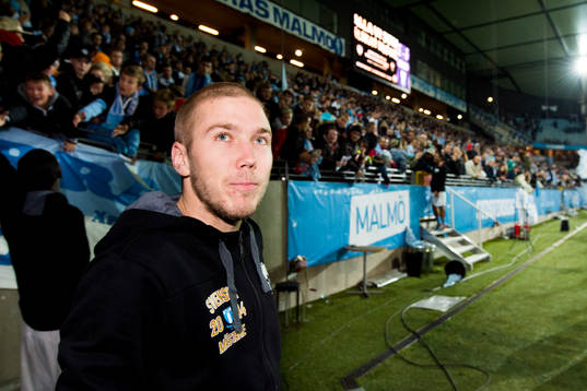 Malmö FFs Anton Tinnerholm är Svensk Mästare med Malmö