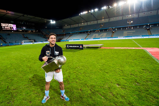 Malmö FFs Ricardo Ferreira Da Silva jublar med Lennart