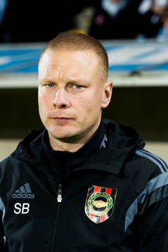 Brommapojkarnas tränare Stefan Billborn