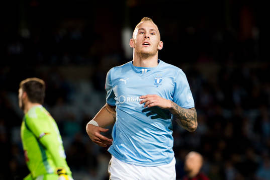 Malmö FFs Magnus Eriksson deppar