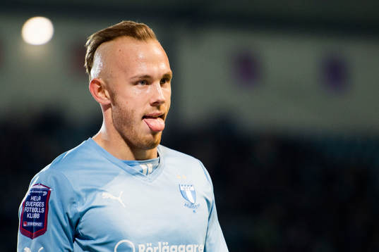 Malmö FFs Magnus Eriksson deppar