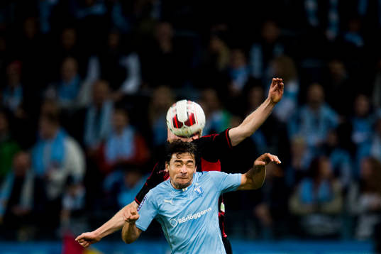 Malmö FFs Ricardo Ferreira Da Silva nickar framför