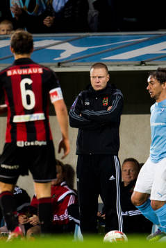 Brommapojkarnas tränare Stefan Billborn