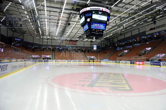 Coop Norrbotten Arena innan match