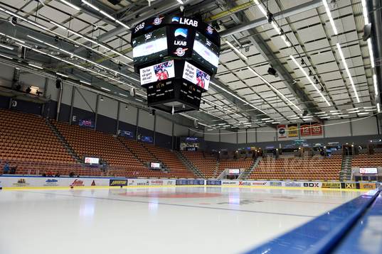 Coop Norrbotten Arena innan ishockeymatchen i SHL mellan