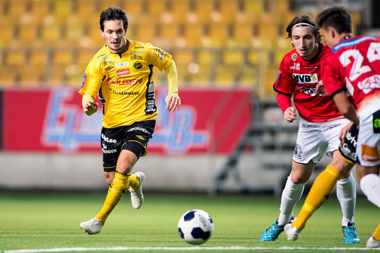 under fotbollsmatchen i Folksam U21 Allsvenskan Norra
