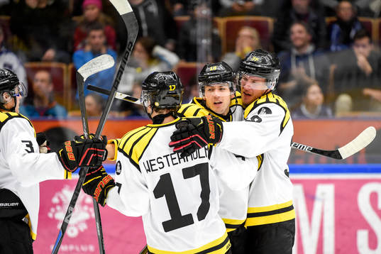 Brynäs Pathrik Westerholm, Anton Rödin och Jonas