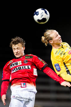 Landskronas Elias Dahl och Elfsborgs Jakob Berg