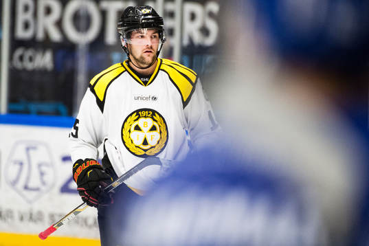 Brynäs Simon Bertilsson deppar