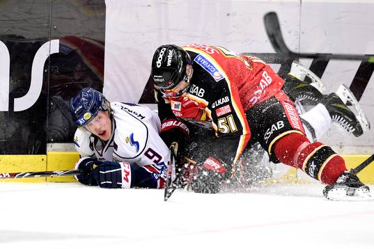 Luleås Kristian Näkyvä och Linköpings Anton Karlsson