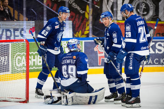 Leksands Fredrik Händemark, Brian Connelly och Joonas