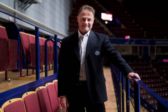 Leksands klubbdirektör Kjell Kruse porträtterad