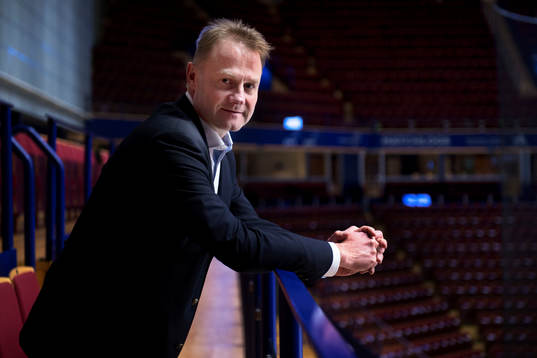 Leksands klubbdirektör Kjell Kruse porträtterad