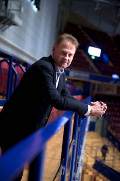 Leksands klubbdirektör Kjell Kruse porträtterad