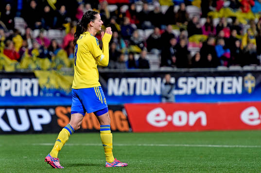 Sveriges Lotta Schelin deppar