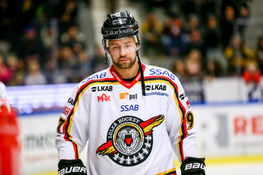 Luleås Per Ledin deppar