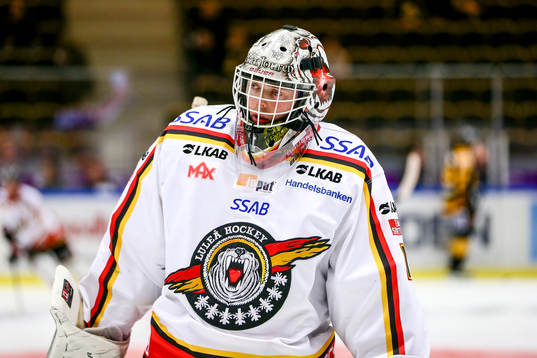 Luleås målvakt Daniel Larsson