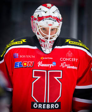 Örebros målvakt Henrik Lundberg