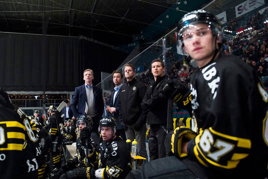 s målvakt Alexander Hamberg, tränare Peter Gradin, Jordan