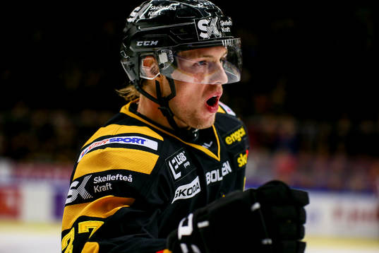 Skellefteås Martin Lundberg jublar