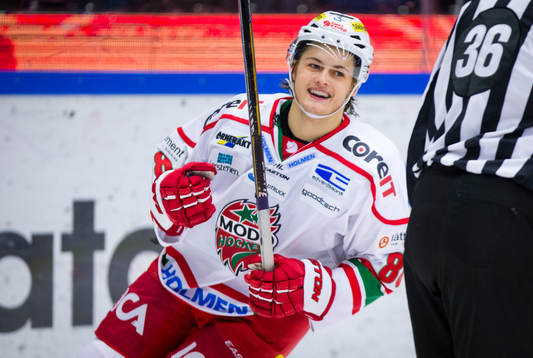 Modo vinner matchen på straffar och William Nylander jublar