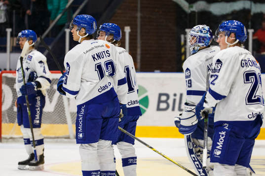 Leksands spelare deppar